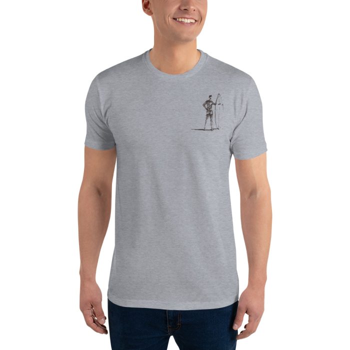 T-shirt a maniche corte aderente uomo SURF - immagine 3