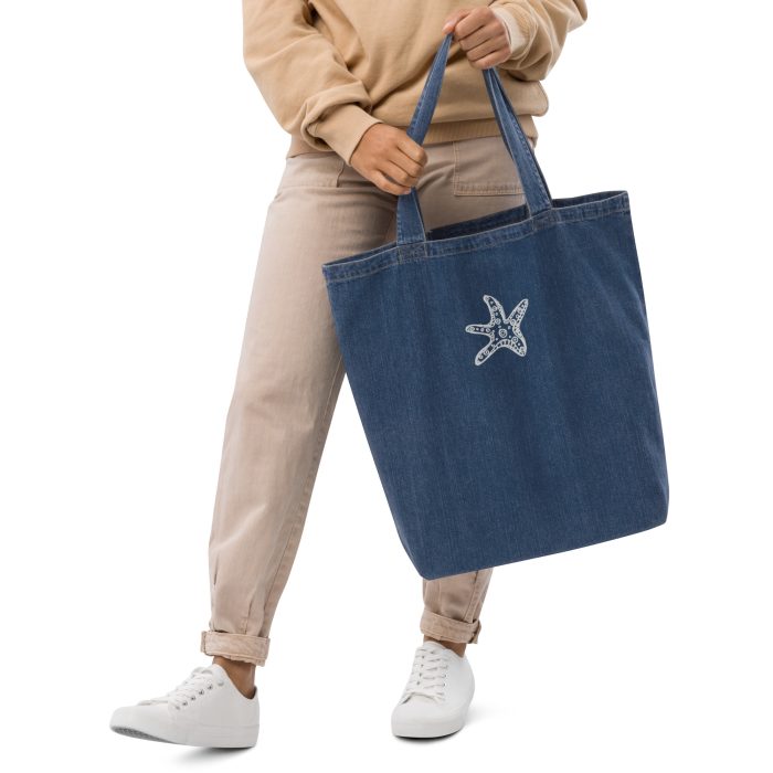 Shopping bag di jeans organica - immagine 5