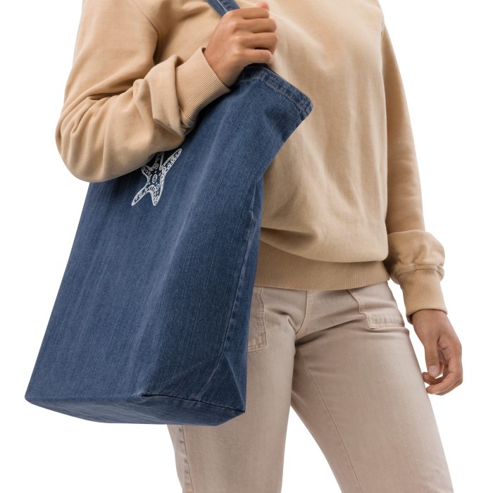 Shopping bag di jeans organica - immagine 2