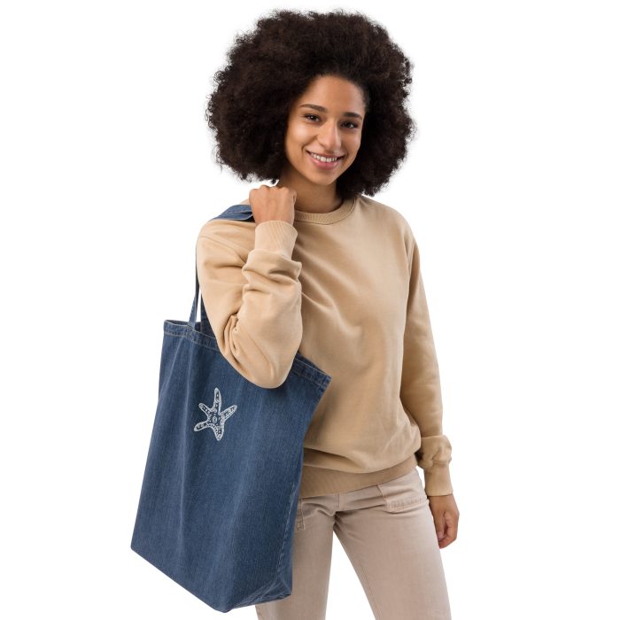 Shopping bag di jeans organica - immagine 3