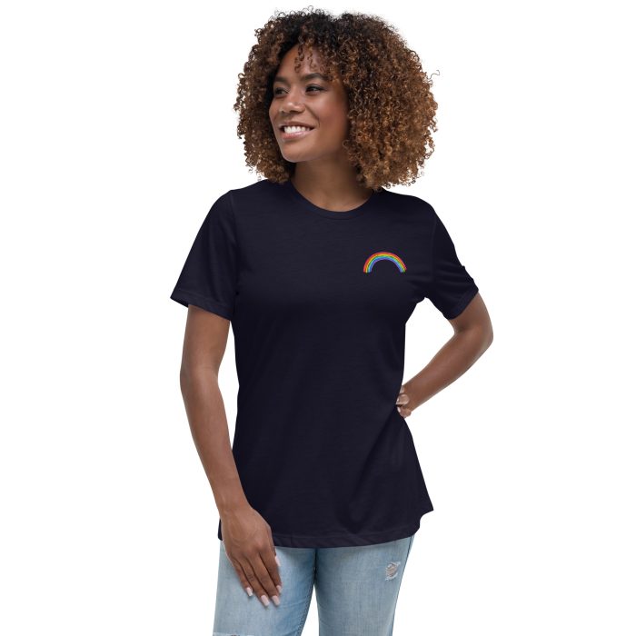 T-shirt relaxed fit donna Arcobaleno - immagine 4